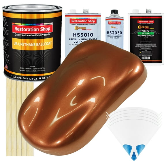 Firemist Copper Premium Gallon Kit URETHANE BASECOAT Car Auto Paint Kit