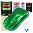 thumbnail image 1 of Firemist Green Premium Gallon Kit Low VOC URETHANE BASECOAT Car Auto Paint Kit, 1 of 6