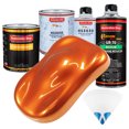 thumbnail image 1 of Firemist Orange Premium Quart URETHANE BASECOAT CLEARCOAT Car Auto Paint Kit, 1 of 6