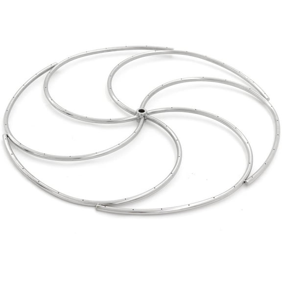 Firenado 36-Inch Natural Gas Spiral Ring Burner - Stainless Steel