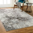 thumbnail image 1 of Firenze Medium Grey 2'6" x 8' Modern Runner Area Rug, 1 of 6