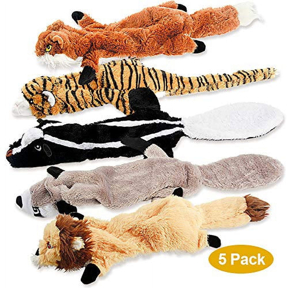 Pet Plush Dog Toys Cute Pet Dog Chew Toys Food Dog Cat Puppy Toy Toot  Squirrel Dog Chew Squeak Toy