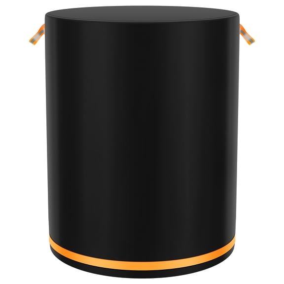 Firepit Cover 600D Oxford Fabric Weatherproof Cover for 2123 Inch Round Fire Pit with Adjustable Drawstring and Dual Handle