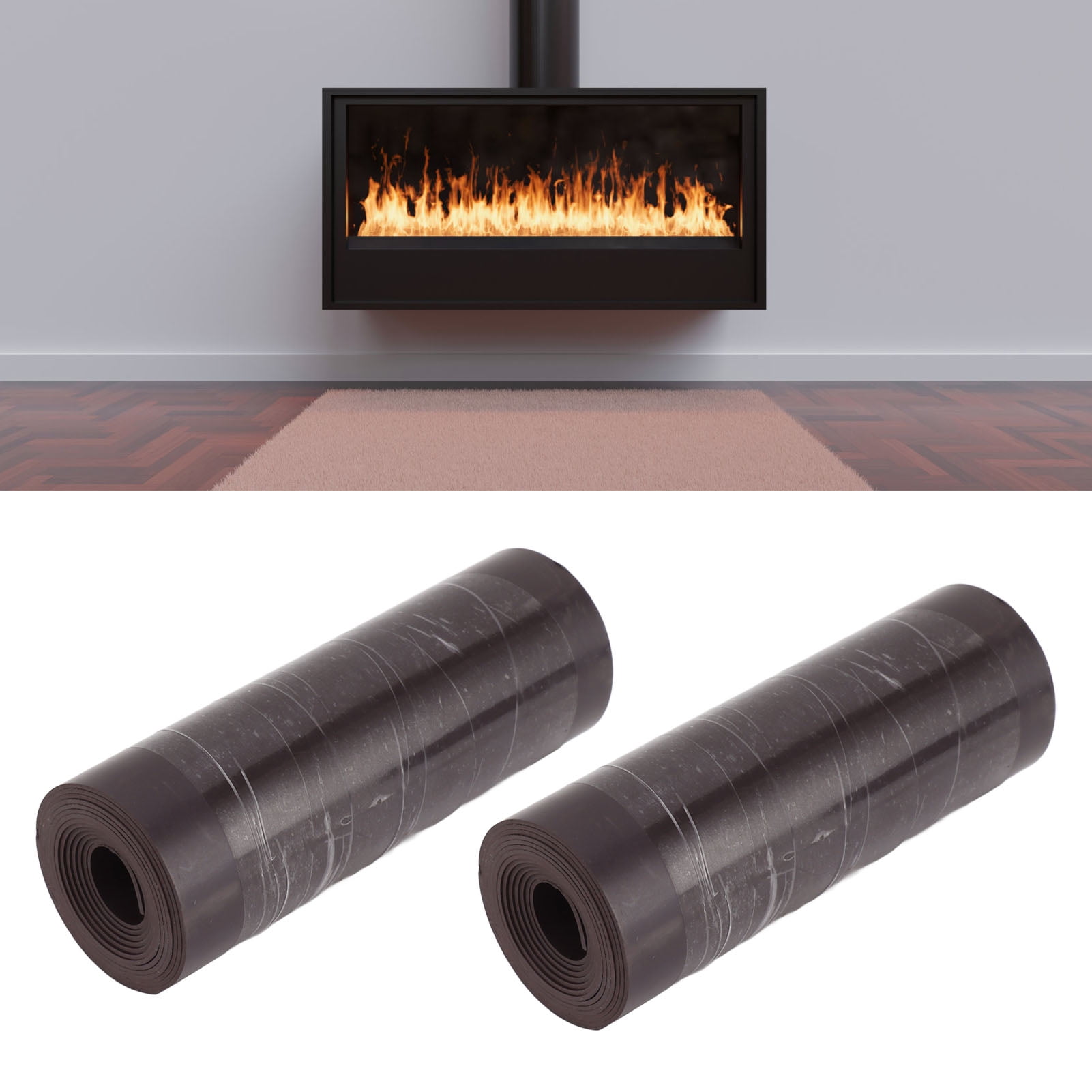 Fireplace Draft Stopper For Heat Loss Prevention, Improved Efficiency