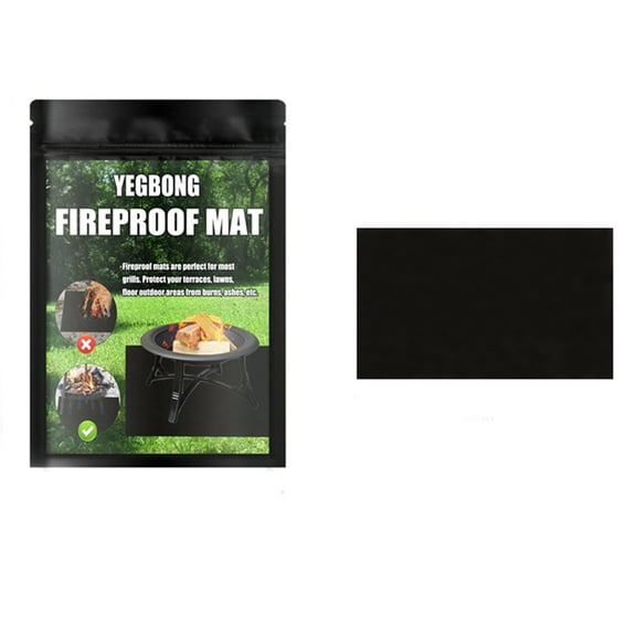 No No Grill Mat, Fire Mat, 36x36 Inches