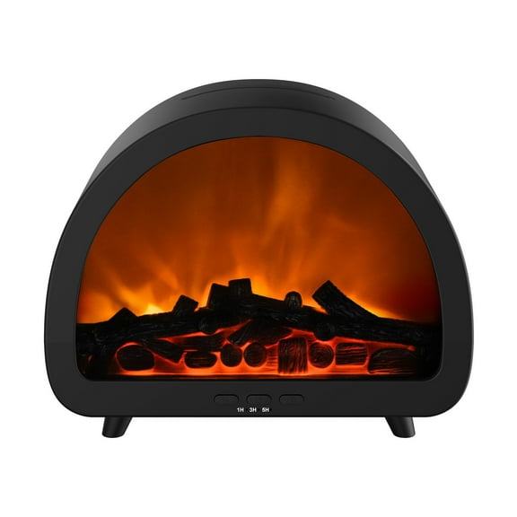 Fireplace Flame Air Diffuser Humidifier,Aromatherapy Essential Oil Diffuser,Cool Mist Humidifier for Home, Bedroom, Office,Yoga