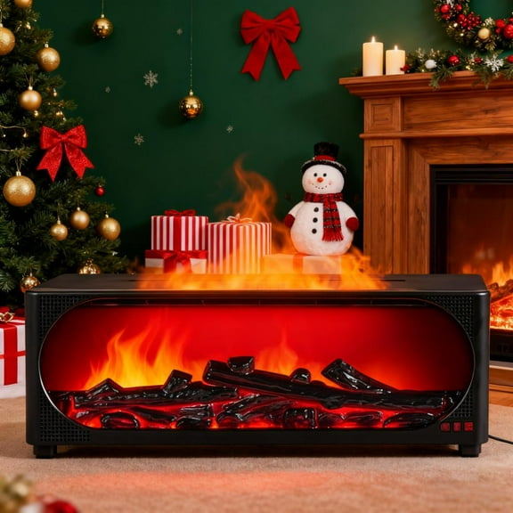 Fireplace Flame Bluetooth speaker Air Diffuser Humidifier,Comes with aromatherapy essential oil 7 Colors Aromatherapy Essential Oil Diffuser,HiFi Ultrasonic Aroma Humidifier With remote control for H