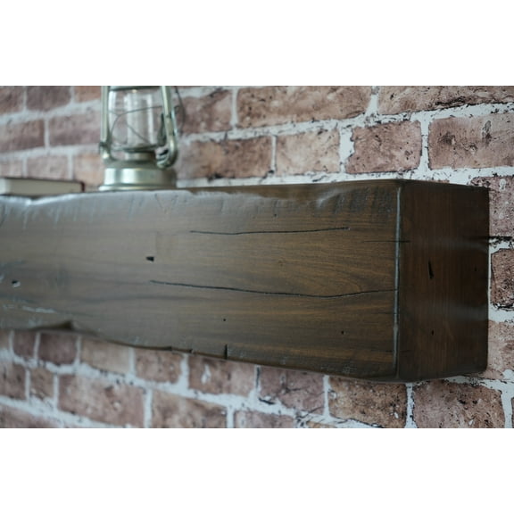 Fireplace, Floating Mantel Shelf, 60 inc Mantel, Rustic Mantel, Beam, Wood Mantel, Wall Shelf, Modern Farmhouse