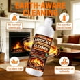 thumbnail image 1 of Fireplace Gel Cleaner Set Fireplace Soot Remover with Scrub Brush for Brick, Stone, Rock, Tile, and Marble, Nonabrasive Fireplace Cleaner, Gentle Formula Brick & Glass Cleaner 16 FL OZ, 1 of 7