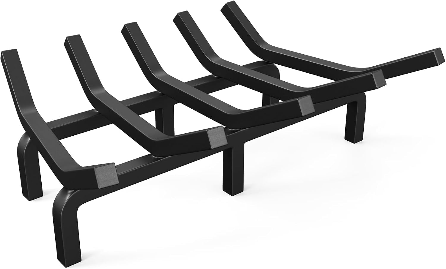 Fireplace Grate 24 inch Solid Steel Heavy Duty Firewood Log Burning ...