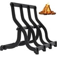 Fireplace Grate Vertical SelfFeeding Easy Assembly Fire Grates for