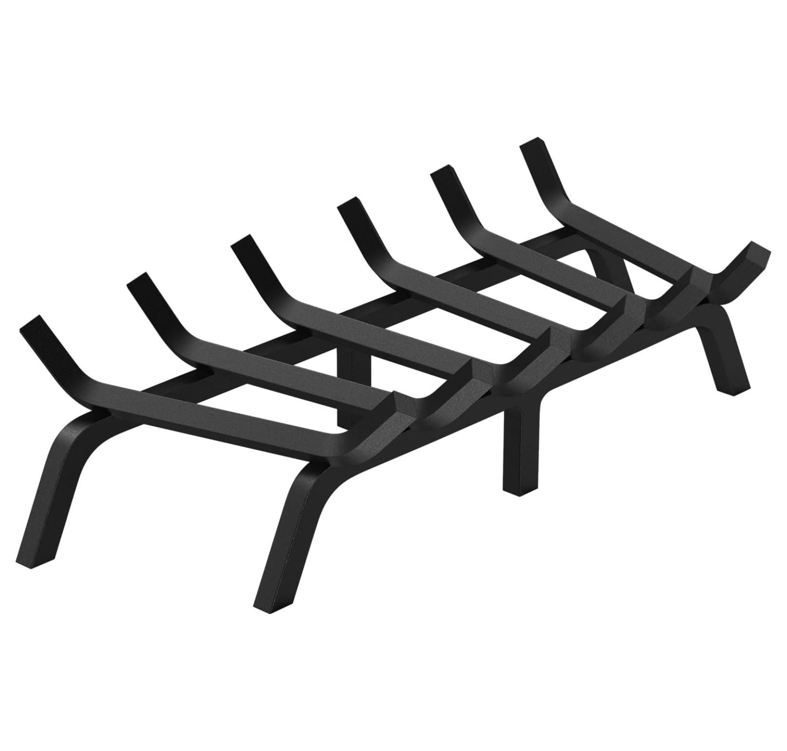 Fireplace Log Grate, 27 inch Heavy Duty Fireplace Grate with 6 Support ...
