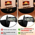 thumbnail image 1 of Fireplace Rug, Half Round Fire Resistant Mat, Fireproof Rug Retardant Hearth Pad for Fireplace Wood Stove, Waterproof, Heatproof, Oilproof, Anti-Slip,For Kitchen, Fireplace, Camping, 1 of 7
