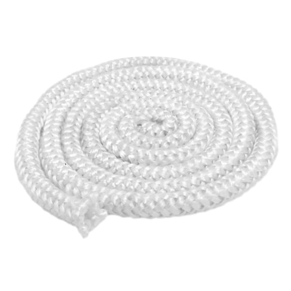 Fireplace Seal Rope Cord 2 Meter Gasket Cord High Density Fire Resistance Fibreglass Rope Rope Door Seal Gasket 1 Piece 8mmx2m