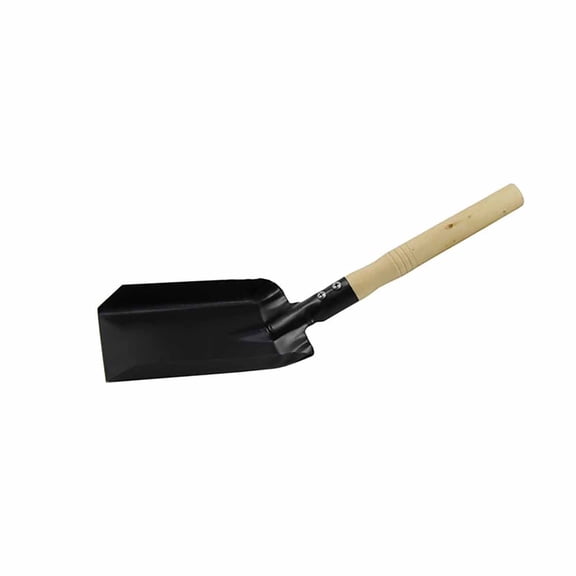 Fireplace Tools,Fireplace Ash Shovel Tool,Metal Dust Pan Coal Scoop Hand Shovel With Wooden Handle, Fireplace Cleaner Ash Removal Trowel For Stove, Fire Pit,Pet Waste And Multi Purpose Household Use