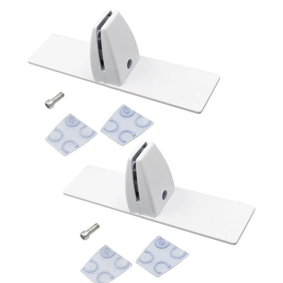 Fireplaces Screen Holder Brackets Feet Adjustable Metal Brackets Vertical Screen Partition Clamp Fireplaces Accessory