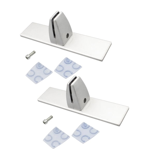 Fireplaces Screen Holder Brackets Feet Replacement Fireplaces Metal Base Bracket For Winter None Drill Stable Mounting