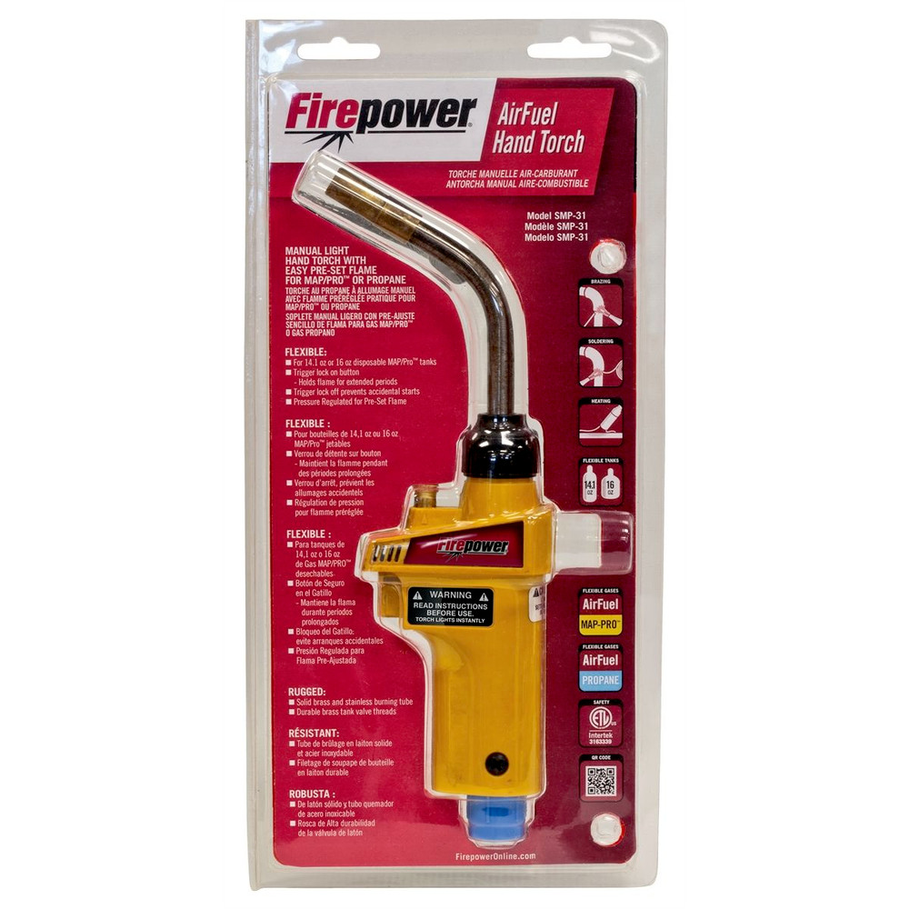 Firepower 03870463 Self Lighting Mapp and Propane Torch