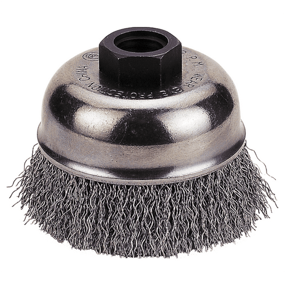 Firepower 1423-3158 Crimp-Type Wire Cup Brush, 4" Diameter