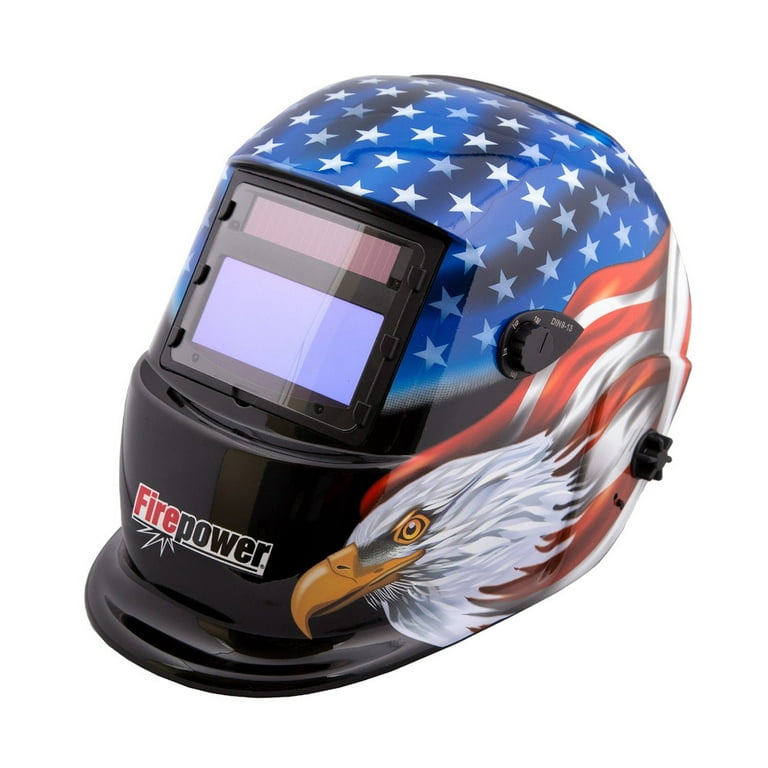 Firepower 1441-0087 Auto-Darkening Welding Helmet (Stars & Stripes)