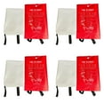 thumbnail image 1 of Fireproof Blanket*1*4 Clearance! Emergency Fire Blanket Fire Suppression Blanket for Kitchen 40” X 40” Fire Blanket for Home Fiberglass Fire Blanket, 1 of 3