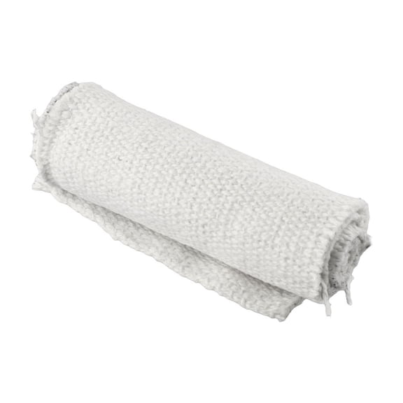 Fireproof Blanket Porcelain Fiber Cloth 1260C Heat Resistant for Welding Slag Protection High Temperature Insulation in Kilns(0.2 * 1m)