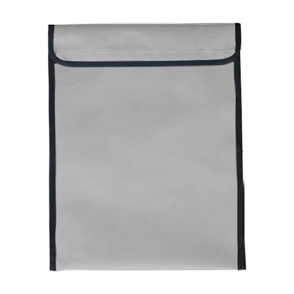 Fireproof Document Bag Waterproof Security Storage Pouch for Important Documents Home Office Travel