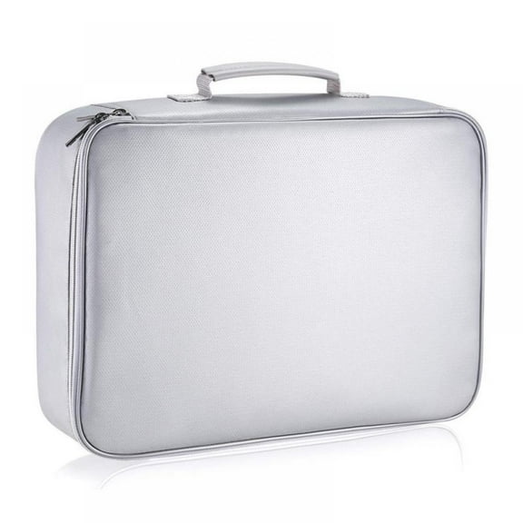 Fireproof Document Bags - Water Resistant Fire Proof Container Bag for Documents