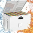 thumbnail image 1 of Fireproof Document Box File Organizer - Portable Locking Filing Storage Box with Handle Waterproof for Hanging Letter/Legal Folder Important Document, 1 of 13