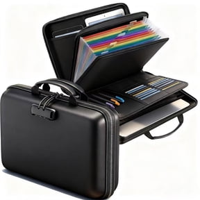 Hard Shell File Height Documents Case for Organized File Storage