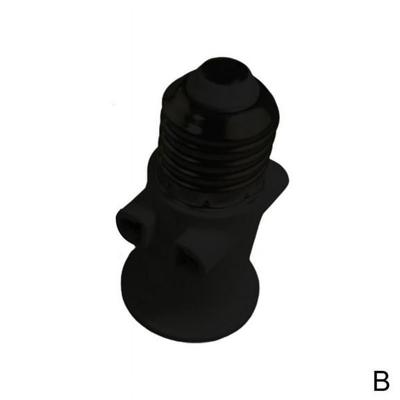 Fireproof E27 Bulb Adapter Lamp Holder Base Socket Conversion With Eu Plug Ac100-240v 4a For Lighting F2U7