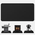 thumbnail image 1 of Fireproof Fireplace Mat Hearth Rug 24×42inch, Fire Resistent Gas Grill Splatter Mat Heat Resistant Non Stick BBQ Patio Protector Grilling Gear, Floor Protective Rug, 1 of 4