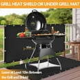 thumbnail image 1 of Fireproof Heat Shield for Wall Behind Grill Protect Deck Fence From Heat, Mat Outdoor, 1 of 3