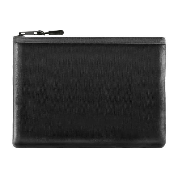 Fireproof Money Bag for Cash (13.4x9.4")  Waterproof Document Holder with Zipper, Protects Important Papers, Passports & Valuables from Fire & Water  Secure Storage for Home, Office & Travel
