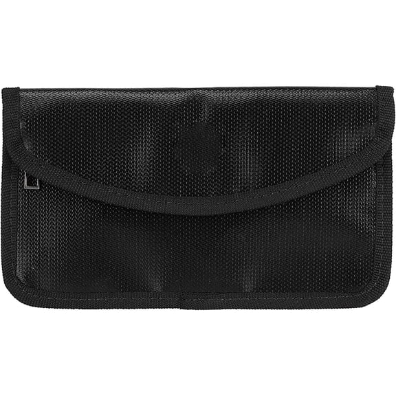 Fireproof Money Bag, Document Small Wallet Envelope Cash Storage Fire Proof Water Fire Resistant Safe Pouch Non Itchy Container Valuables Passport Currency Key Tablet Laptop File Bank Inventory