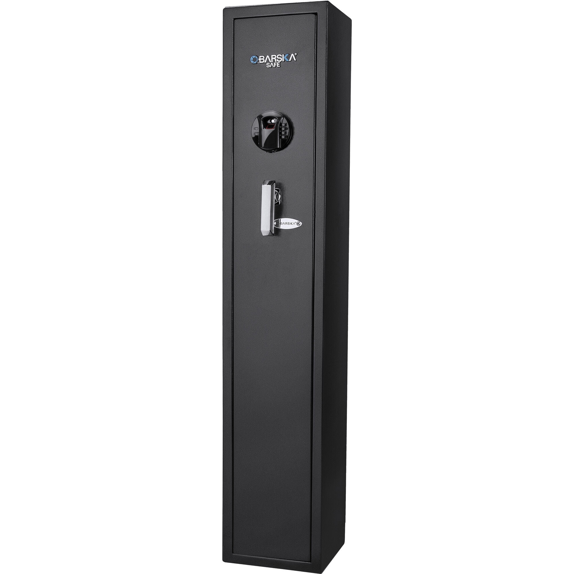 Fireproof Safes, 1.83 CU FT BIOMETRIC KEYPAD RIFLE SAFE, Black Home Safes,Steel Steel Safes, Furniture Office Safes
