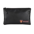 thumbnail image 1 of Fireproof Water Resistant Document Bag Silicone Coated Fiberglass Money Bag Pouch Document Holder, 1 of 6