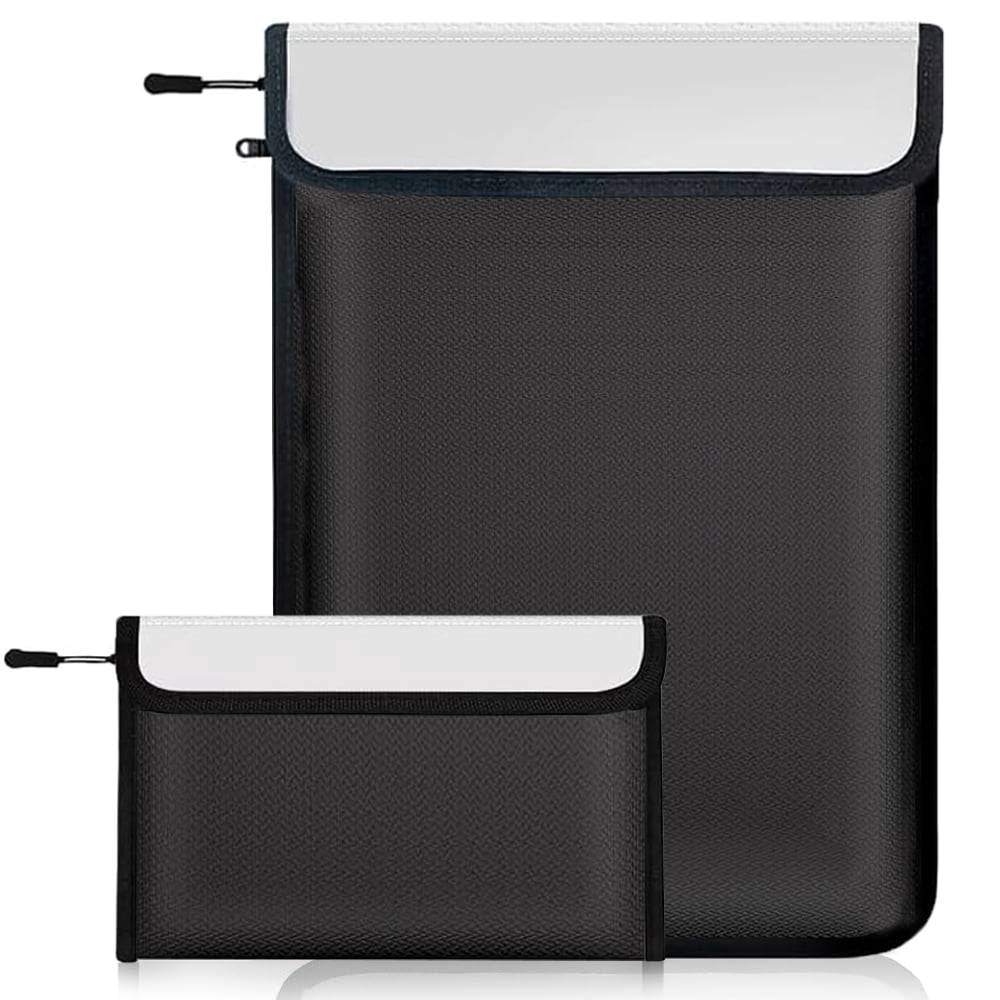 Waterproof Document Protection Fireproof Waterproof Document Bag - 2000℉ Protection, Reflective Strips ...