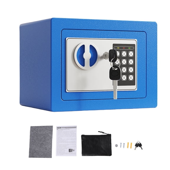 Fireproof Waterproof Safe Home Safes Fireproof Box with Slot Digital Security for Valuables Wall mounted Hidden Safe Box 0.17 Cubic Feet