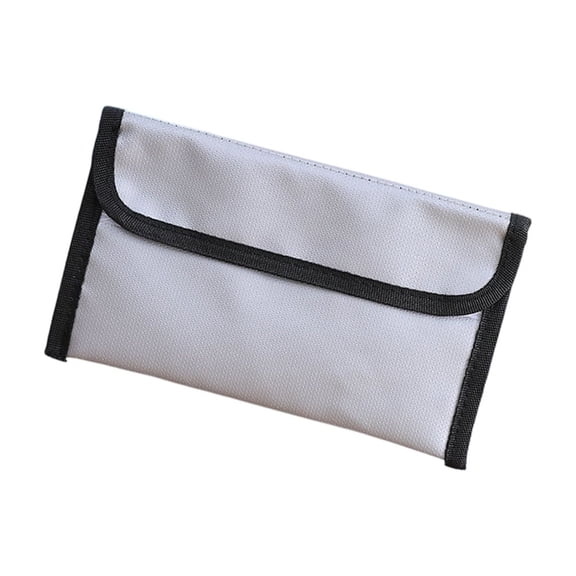 Fireproofs Document Organizers Document Storage Bag with Fiberglass Texture Suitable for Home and Travel Use