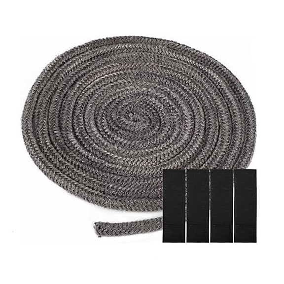 Fireproofs Seal Rope For Woods Stove Door Glass Insert Repair And Maintenance