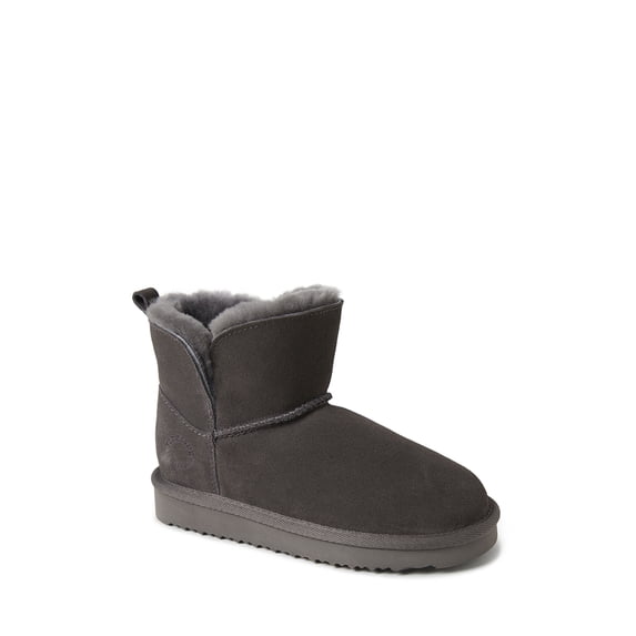 Fireside By Dearfoams Kid's Bunbury Genuine Shearling Boot