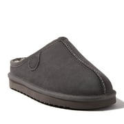 Fireside By Dearfoams Womens Greta Genuine Shearling Clog Slipper