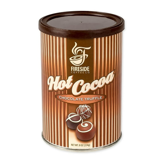 Fireside Coffee Instant Cocoa Chocolate Truffle 8 ounce