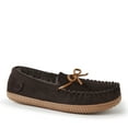 thumbnail image 1 of Fireside by Dearfoams Men's Nelson Bay Genuine Shearling Moccasin Slipper, 1 of 6