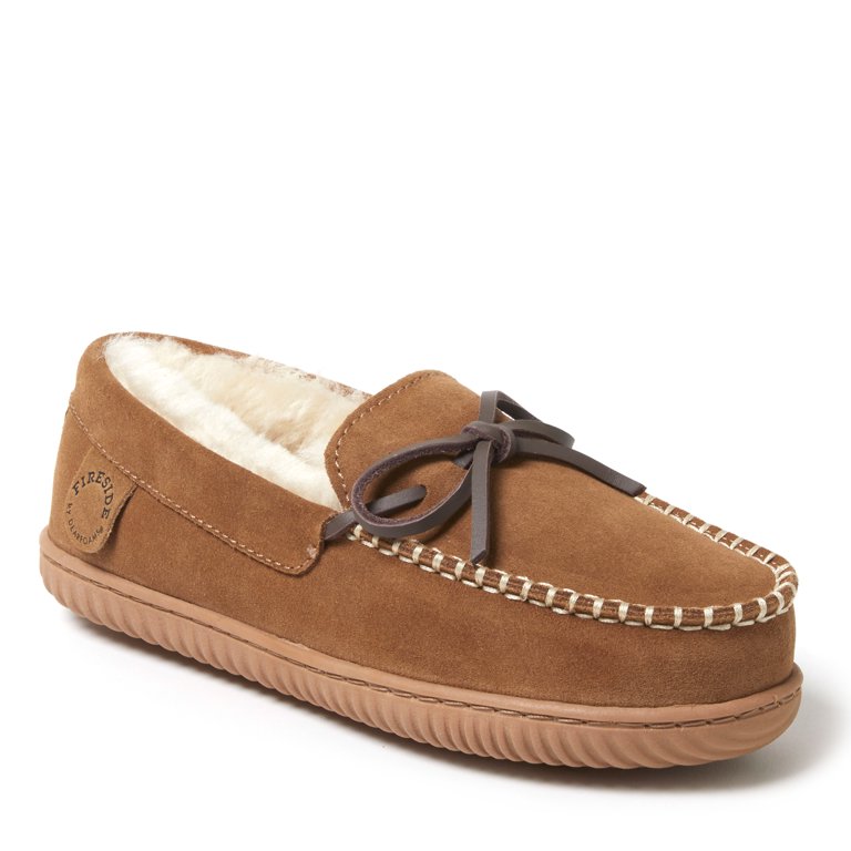 Fireside By Dearfoams Women\'s Genuine Shearling Moccasin Slipper.  Size 8. New. Fireside by Dearfoams Women main image 3