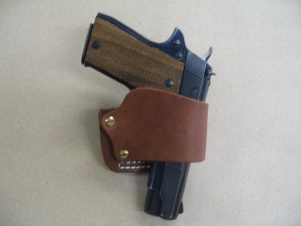 Firestar, Star PD, Star BM, LLama 1911 Leather Belt Slide Holster TAN USA