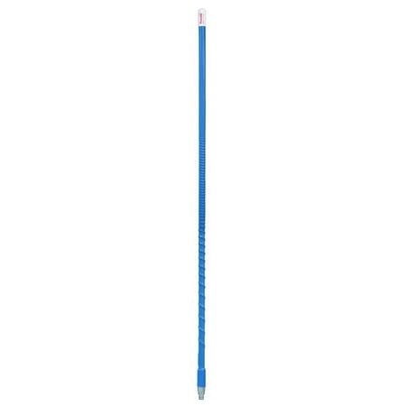 FIRESTIK - KW6-BL 6 FOOT HEAVY DUTY TRIM TO TUNE 600 WATT TOP LOADED FIBERGLASS 5/8 WAVE CB ANTENNA WITH 3/8"X24" THREADED BASE IN BLUE