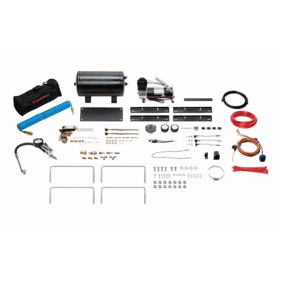 Firestone Air-Rite Air Command Self Leveling Single Path Kit w/ Onboard Auxiliary Air (WR17602950)