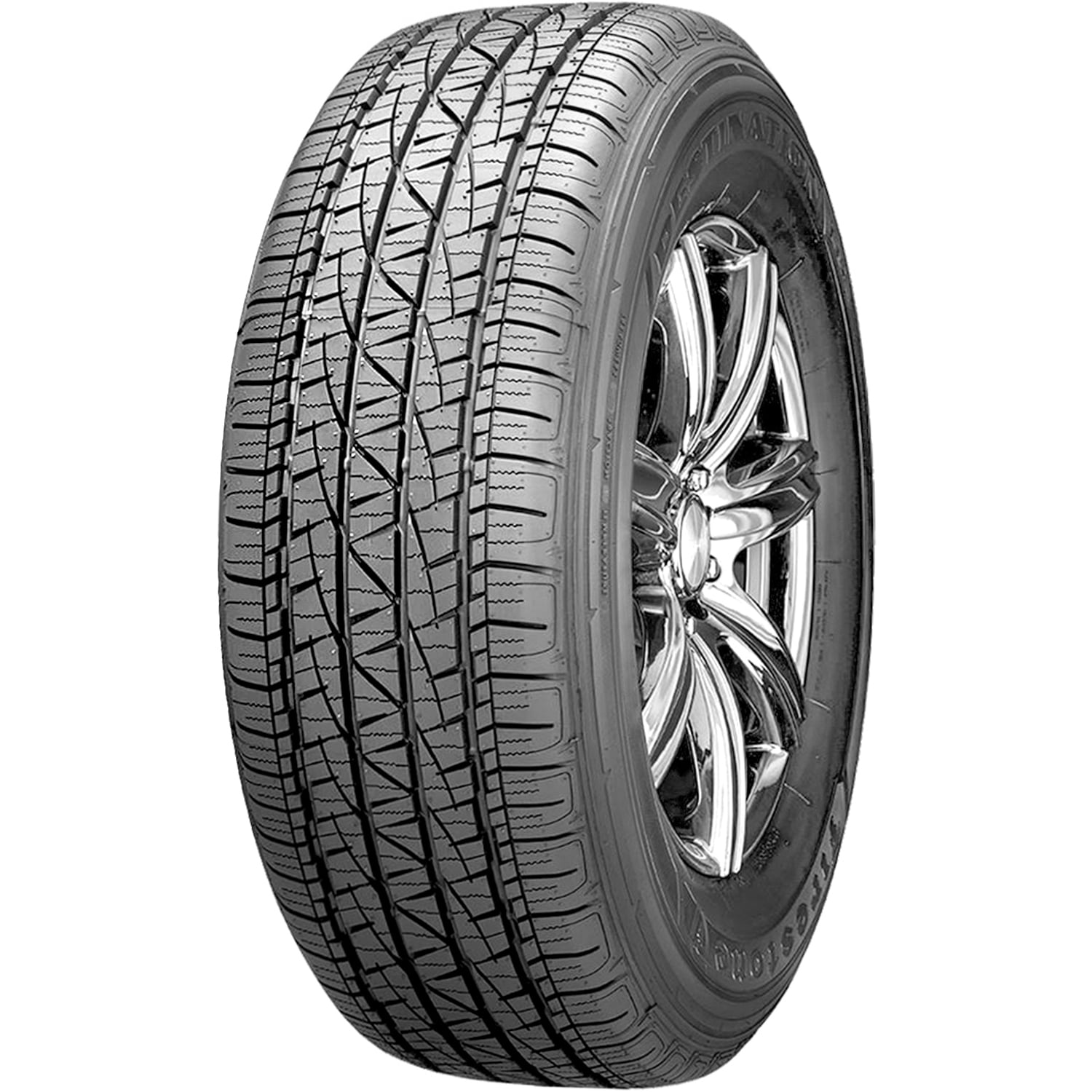 Firestone Destination LE2 225/65R17 102 T Tire Fits: 2014-23 Chevrolet Equinox LT, 2007-16 Honda CR-V EX-L